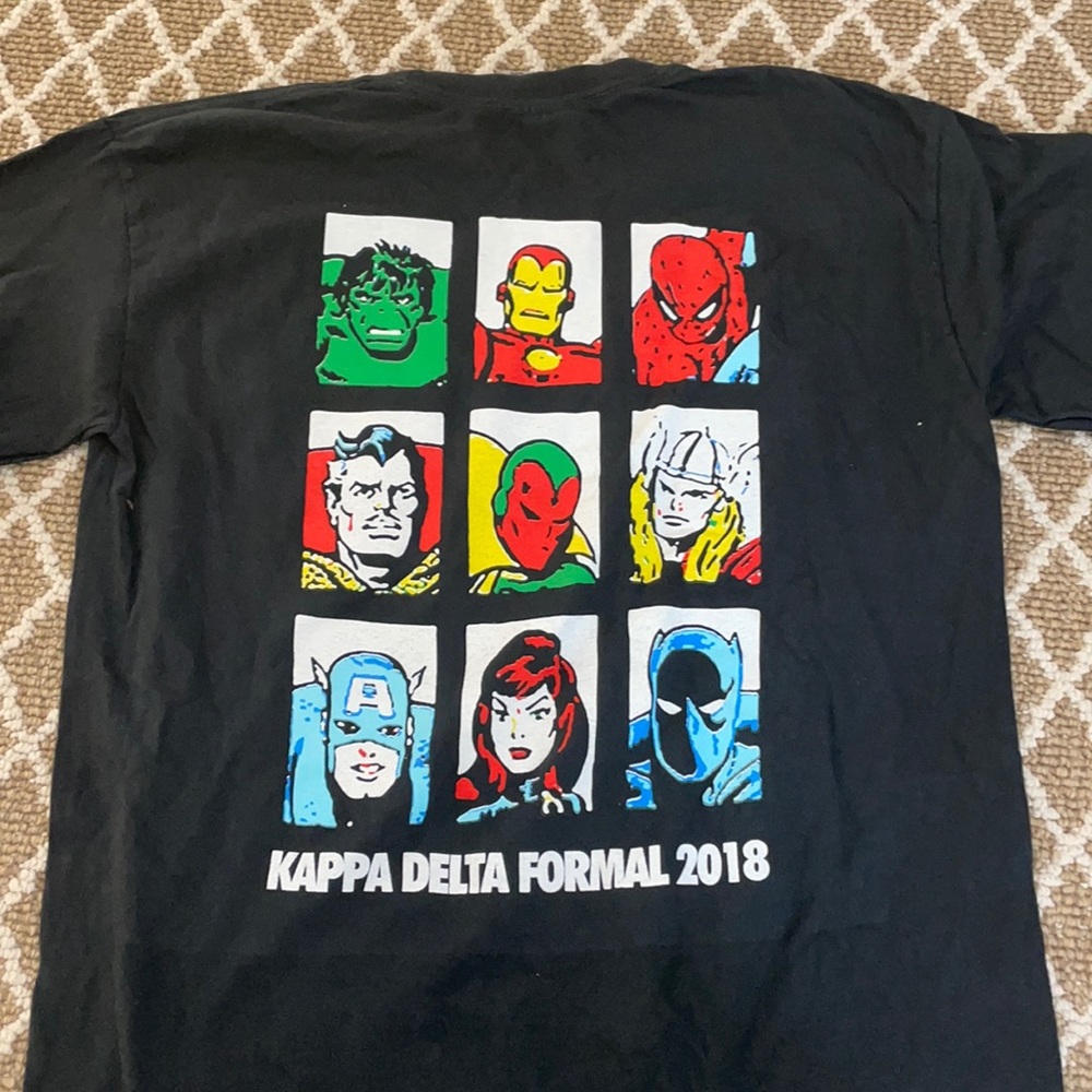 Kappa Delta Marvel Comfort Colors Long Sleeve